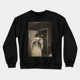 Ruby Da Cherry Occult Vintage Photo Crewneck Sweatshirt